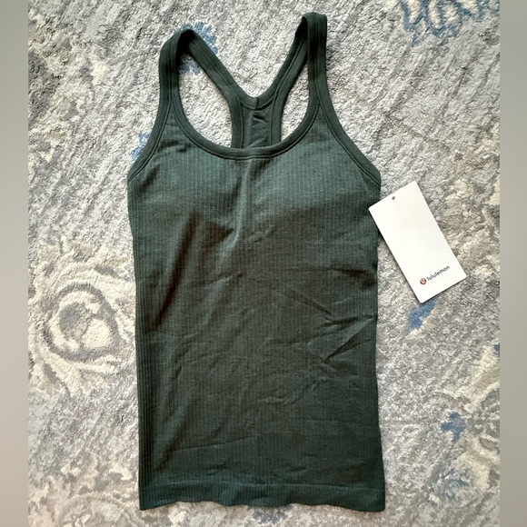 Lululemon Ebb to Street Tank Top Dark Forest (NWT) - Picture 4 of 8